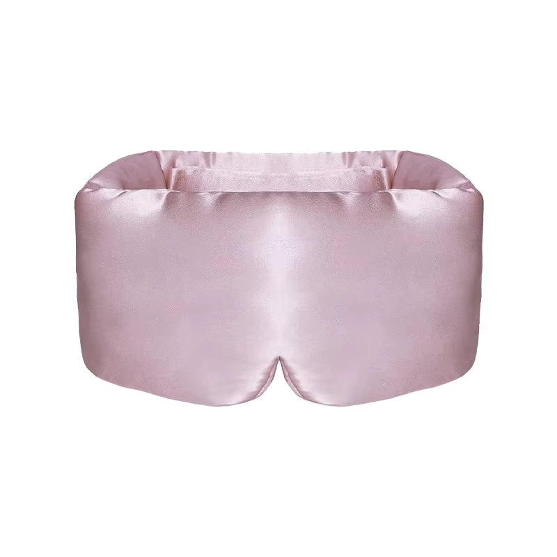 Mulberry Silk Sleeping Mask Eyepatch Blocking Light Eyemask Eyeshade Soft Padded Slaapmasker Travel Sleeping Aid for Sleep Patch