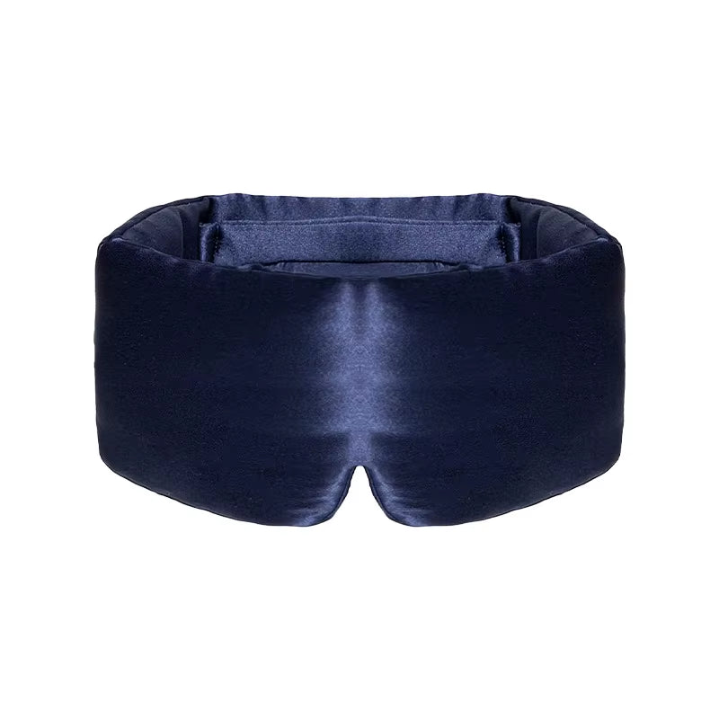 Mulberry Silk Sleeping Mask Eyepatch Blocking Light Eyemask Eyeshade Soft Padded Slaapmasker Travel Sleeping Aid for Sleep Patch