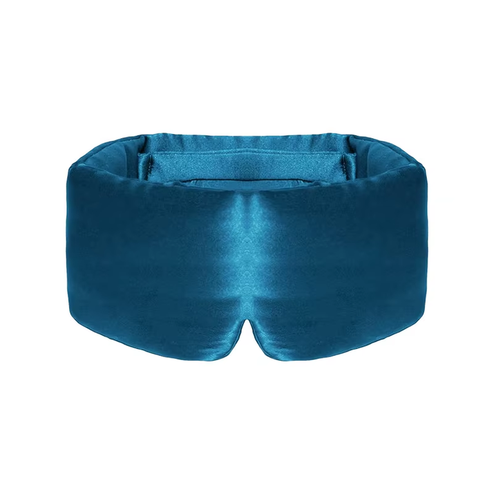 Mulberry Silk Sleeping Mask Eyepatch Blocking Light Eyemask Eyeshade Soft Padded Slaapmasker Travel Sleeping Aid for Sleep Patch