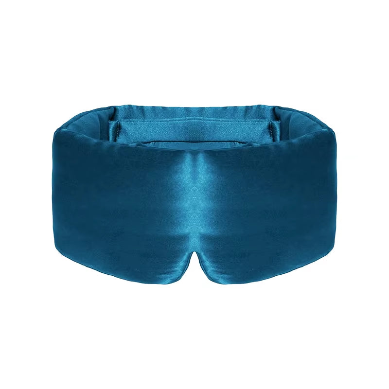 Mulberry Silk Sleeping Mask Eyepatch Blocking Light Eyemask Eyeshade Soft Padded Slaapmasker Travel Sleeping Aid for Sleep Patch